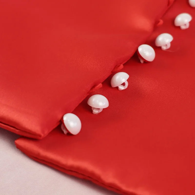 Vestido Curto com Laço e Recortes — foto 15 | Tolobasao