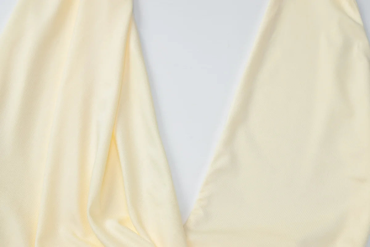 Vestido Comprido com Decote em V e Franzidos — foto 17 | Tolobasao