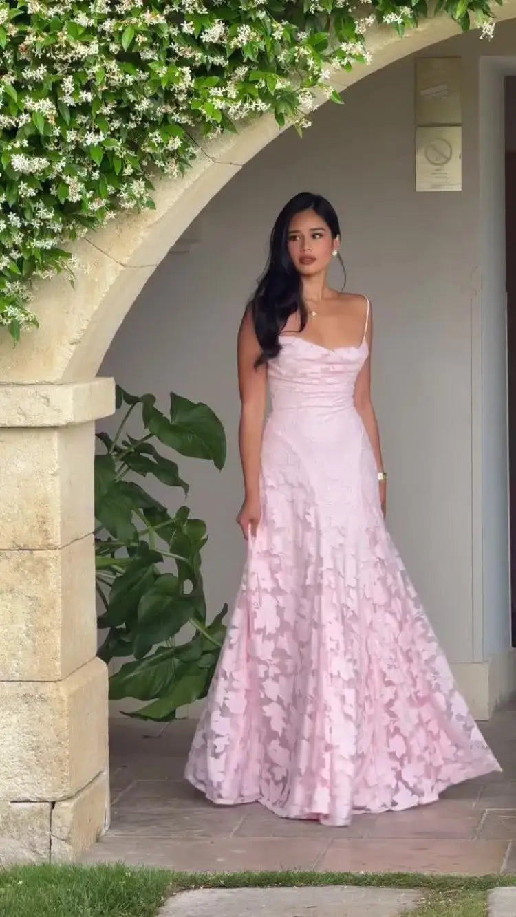 Vestido Comprido de Chiffon com Costas Descobertas — foto 4 | Tolobasao