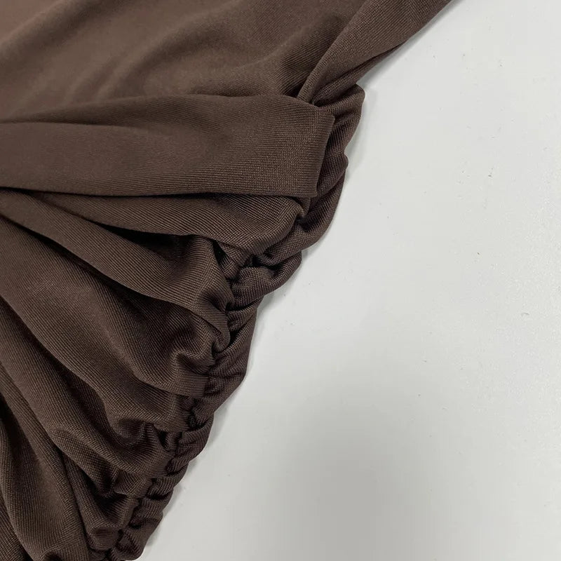 Vestido Comprido sem Mangas com Costas Descobertas — foto 22 | Tolobasao
