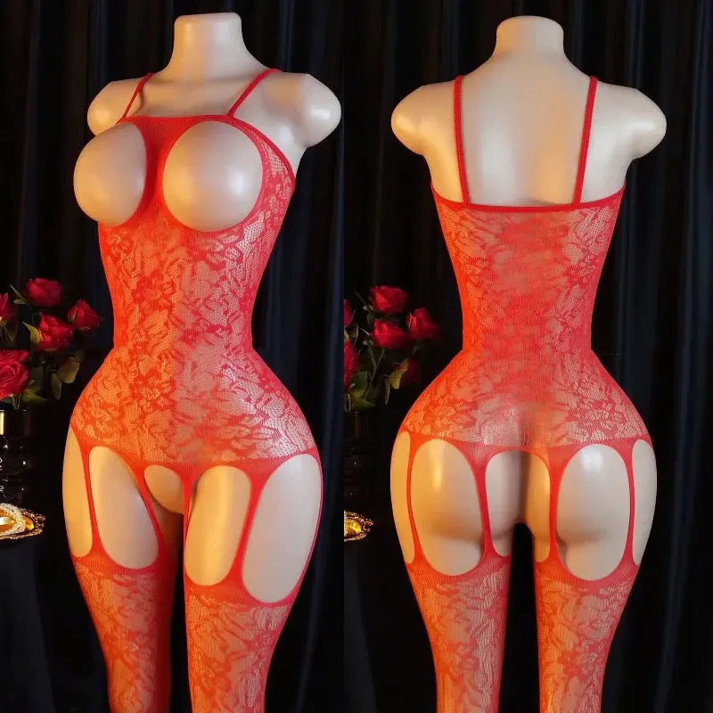 Body Renda com Laço Decorativo