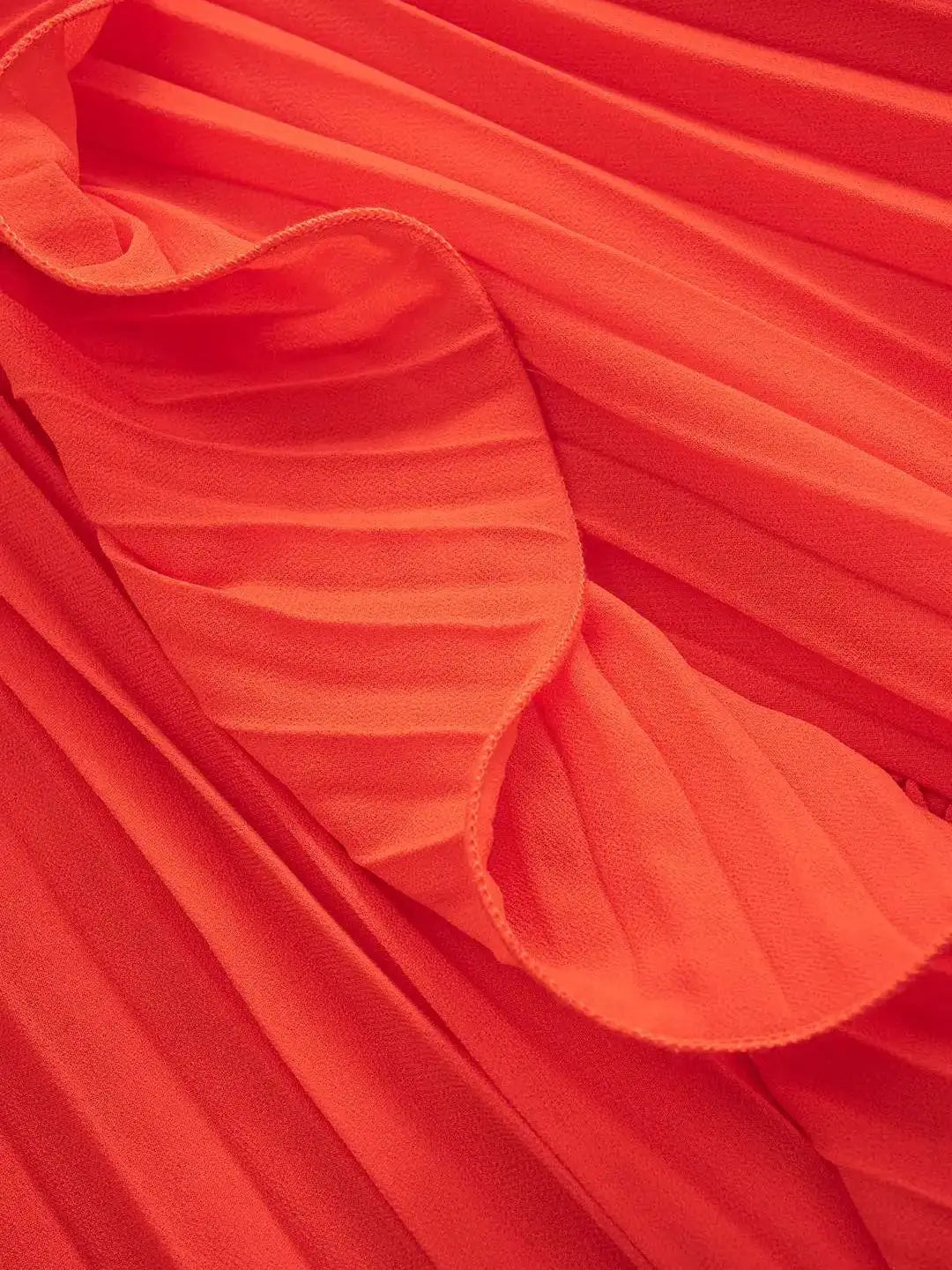 Vestido Comprido sem Alças com Folhos — foto 13 | Tolobasao
