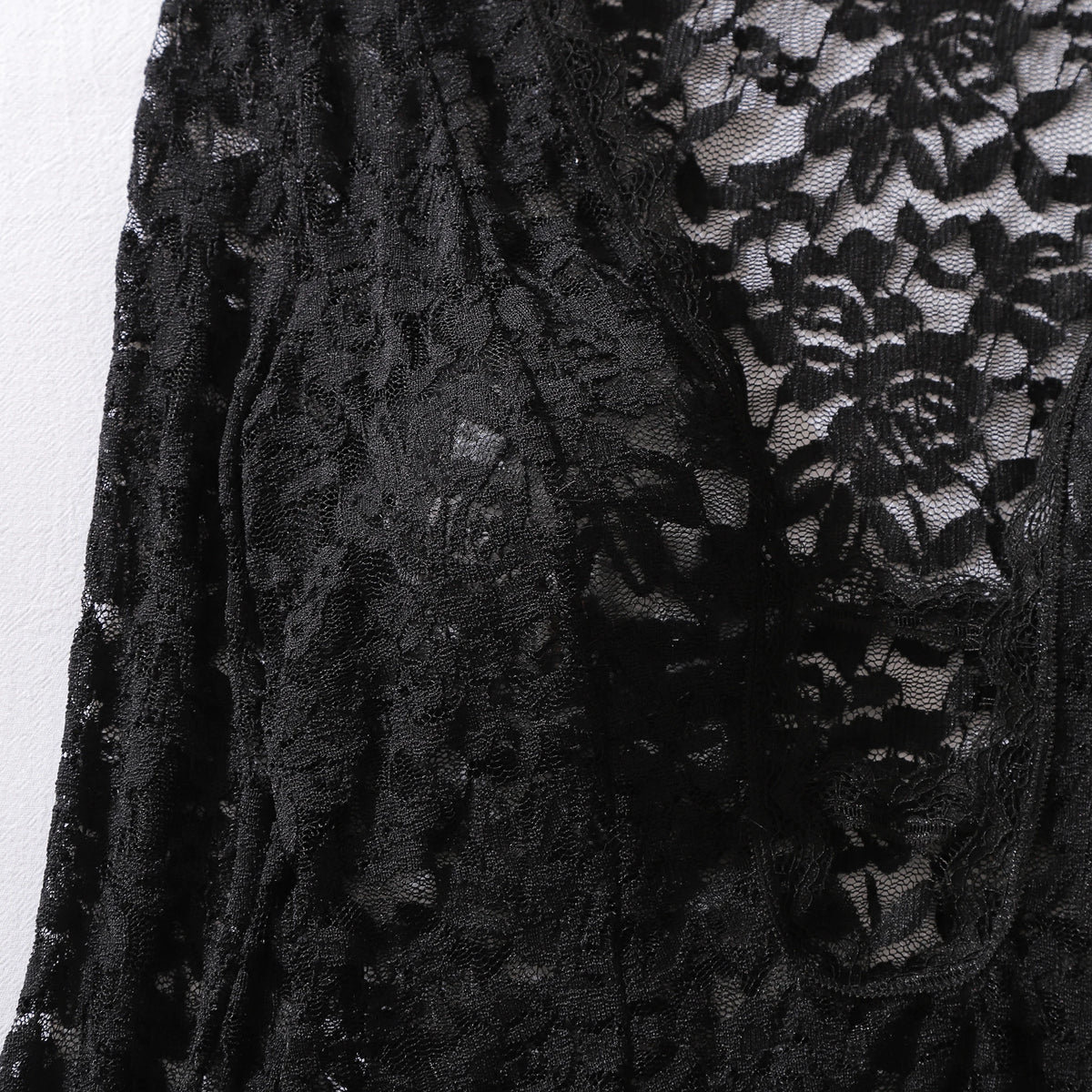 Body de Lingerie com Decote Profundo