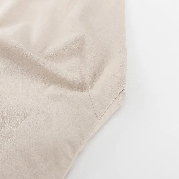 Vestido Curto de Linho com Decote Halter — foto 15 | Tolobasao