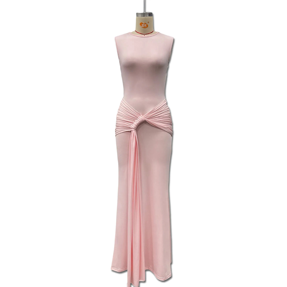 Vestido Comprido sem Mangas com Costas Descobertas — foto 10 | Tolobasao