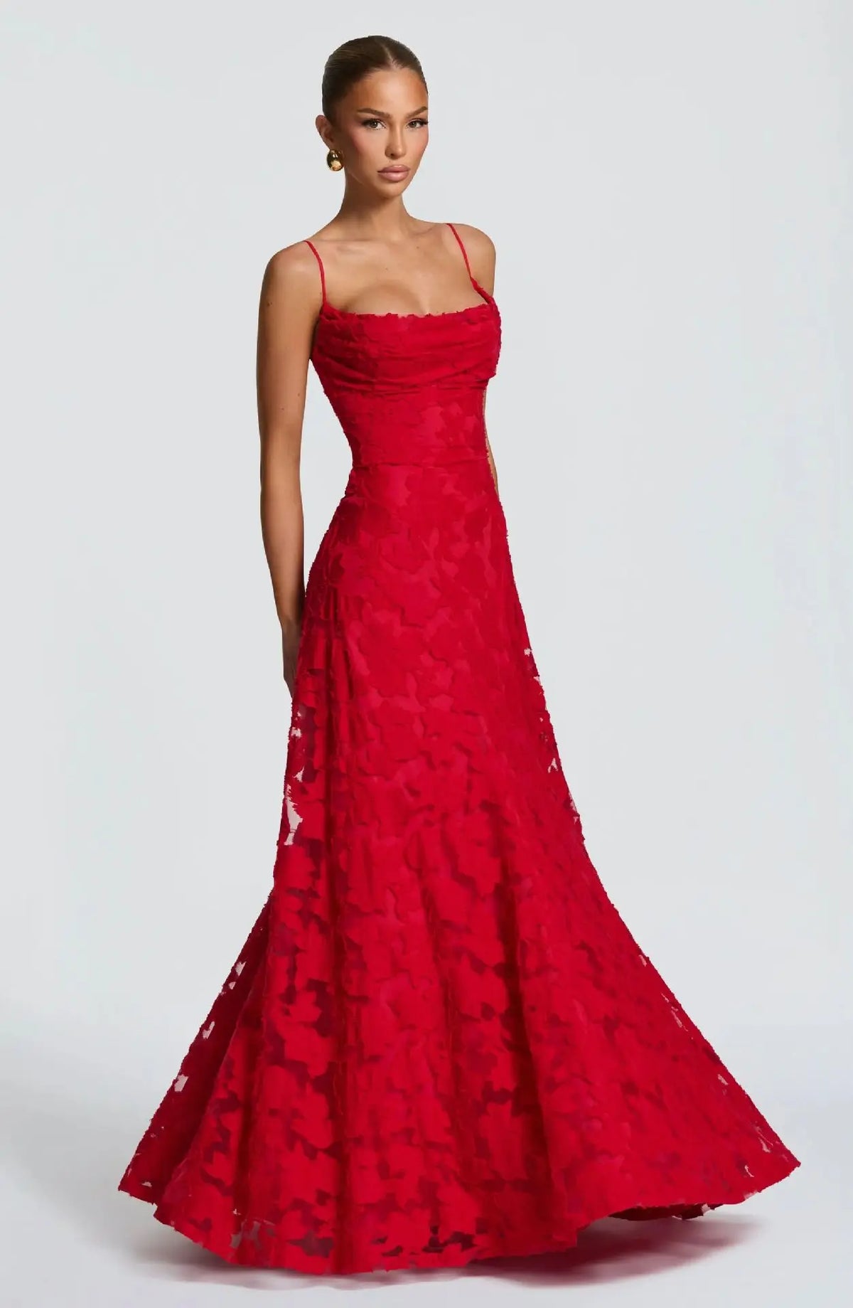 Vestido Comprido de Chiffon com Costas Descobertas — foto 37 | Tolobasao
