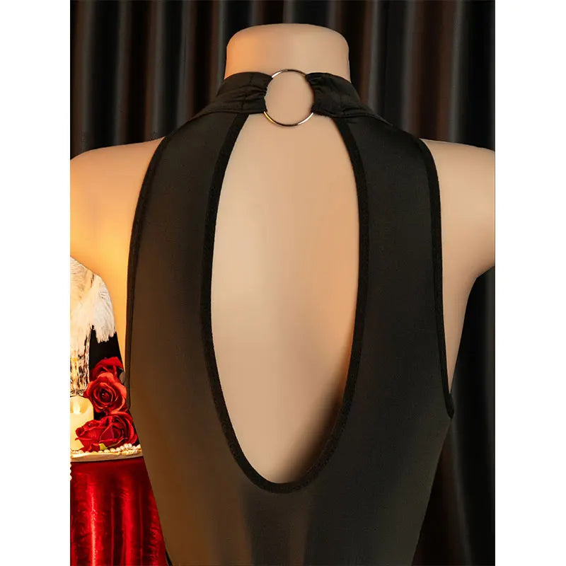 Imagem 4 de Body Renda Vazado Estilo Cosplay — Tolobasao