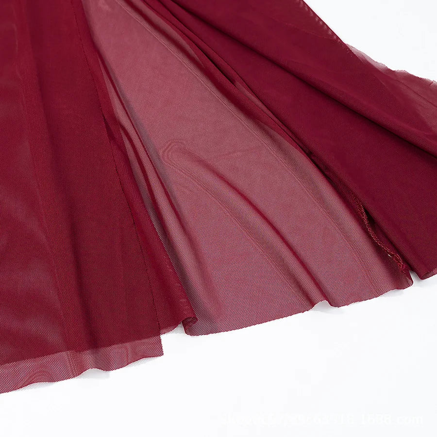 Vestido Comprido em Tule com Laços — foto 12 | Tolobasao