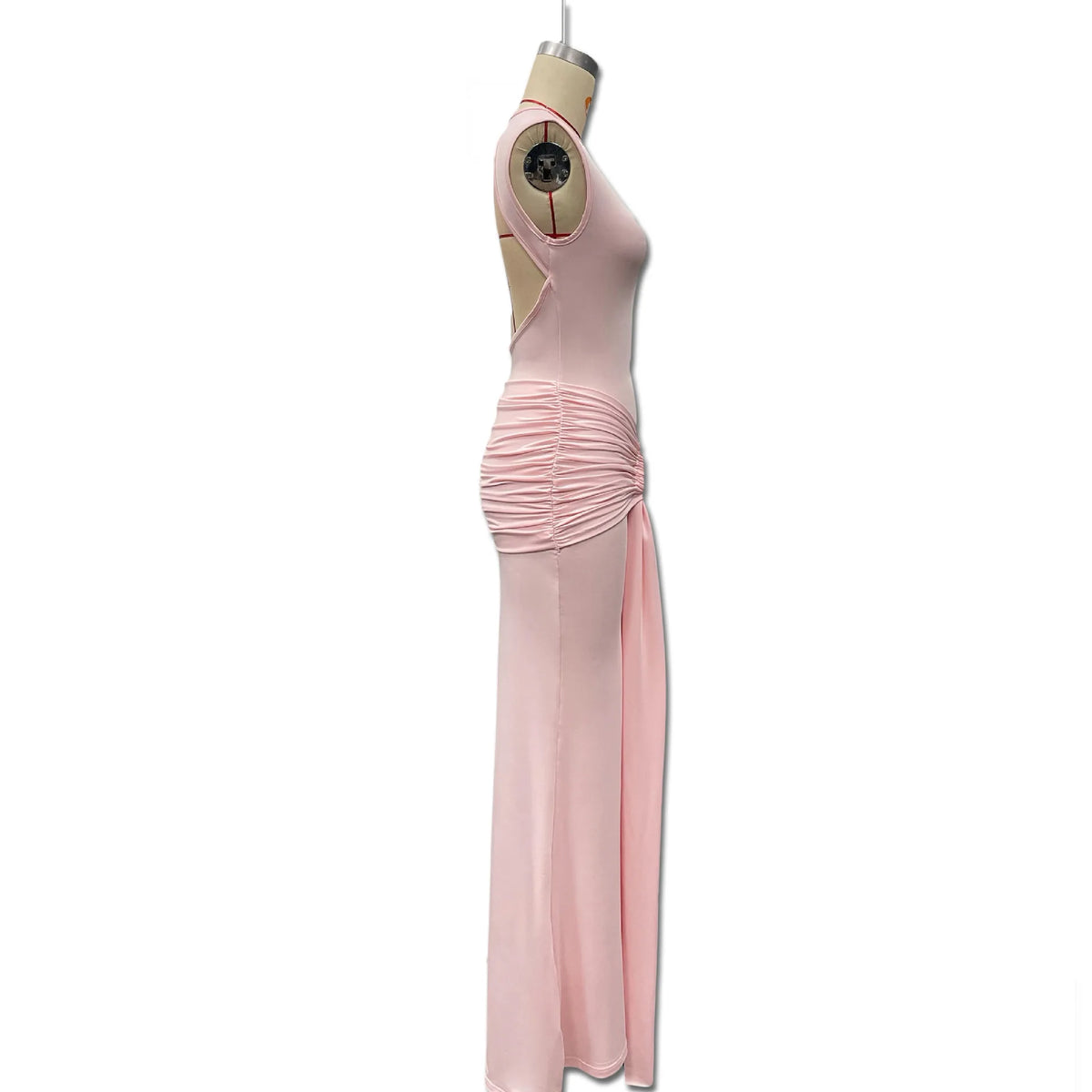 Vestido Comprido sem Mangas com Costas Descobertas — foto 13 | Tolobasao