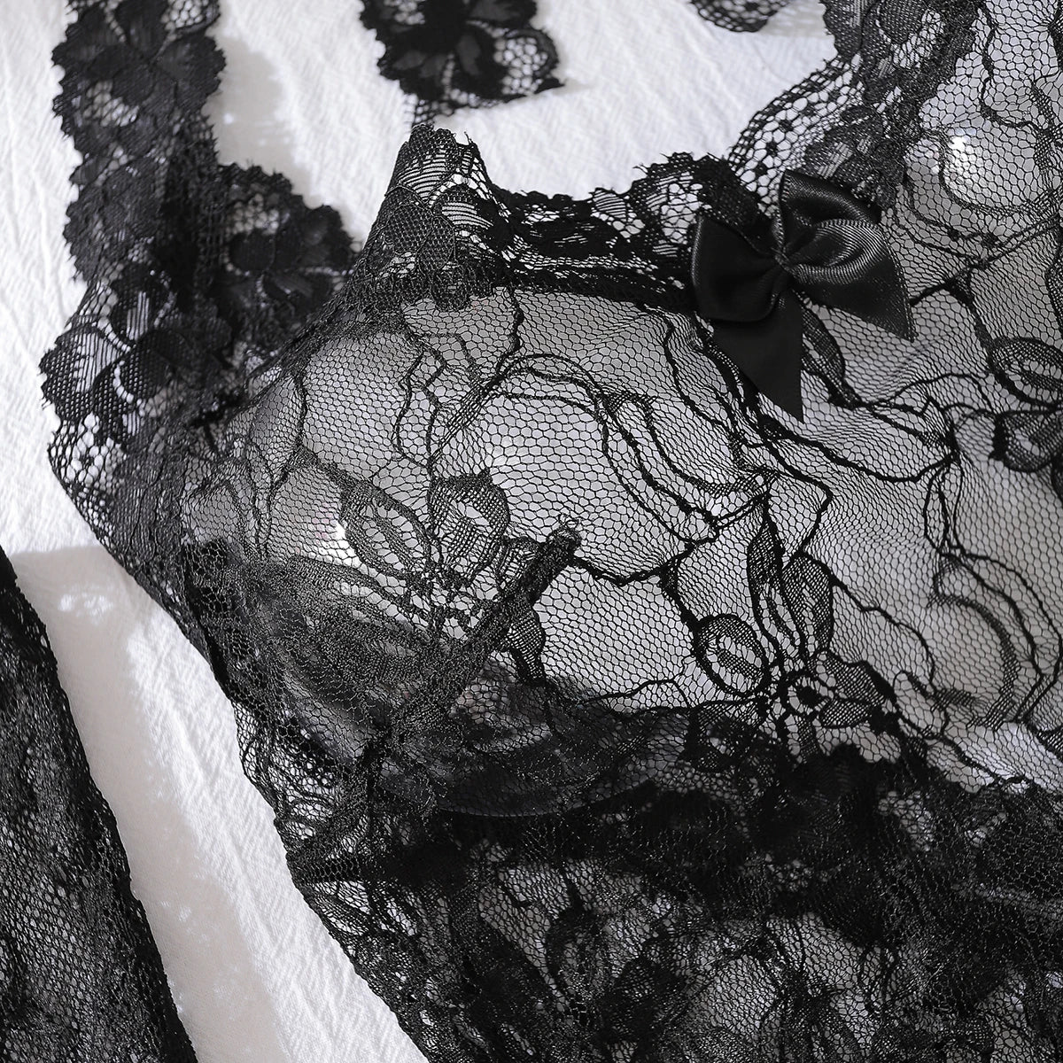 Conjunto de Lingerie em Renda — 2 Peças