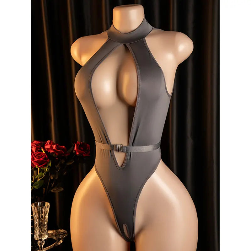 Imagem 13 de Body Renda Vazado Estilo Cosplay — Tolobasao