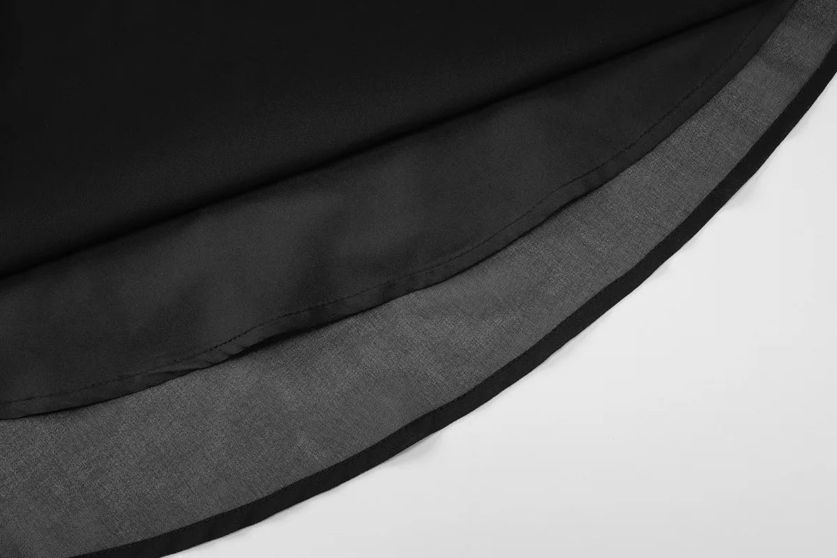 Vestido Curto de Chiffon com Alças — foto 17 | Tolobasao