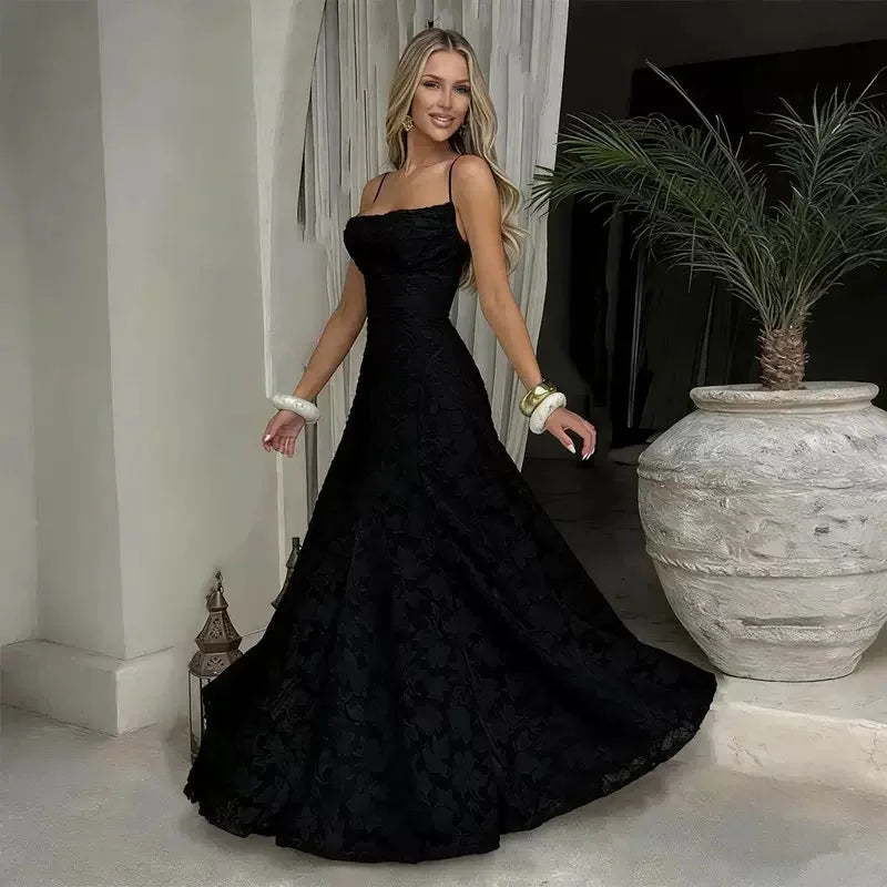 Vestido Comprido de Chiffon com Costas Descobertas — foto 41 | Tolobasao