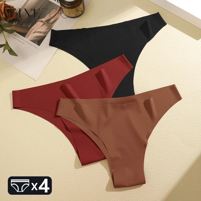 Cuecas Brasileiras Sem Costuras — Pack de 4