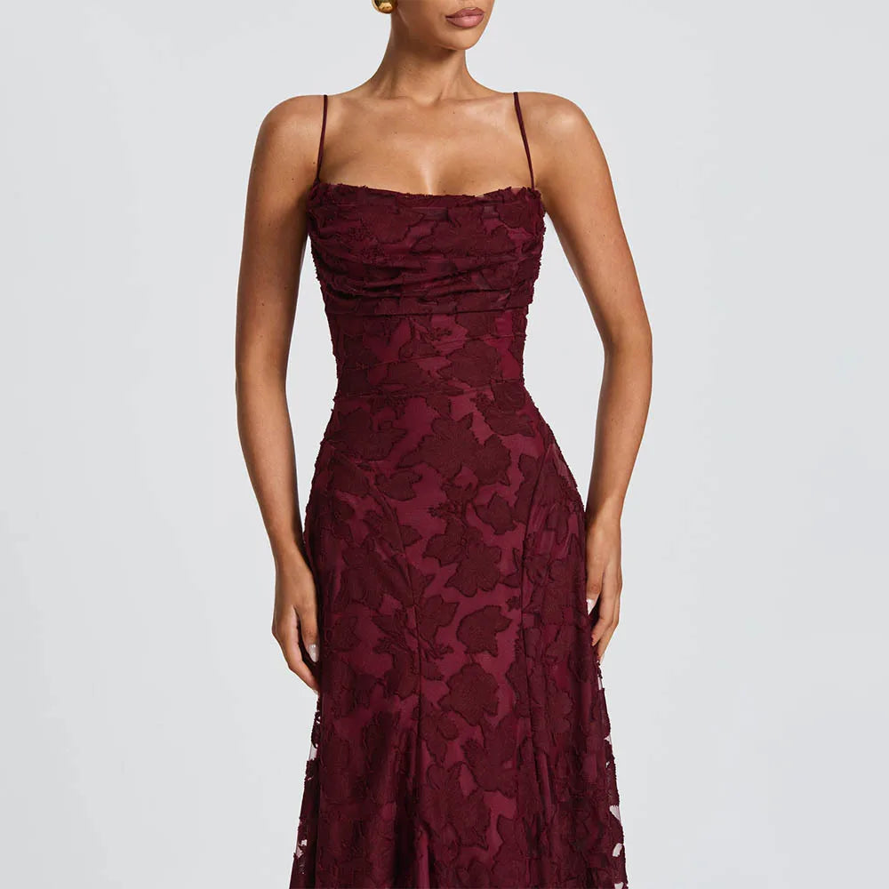 Vestido Comprido de Chiffon com Costas Descobertas — foto 24 | Tolobasao