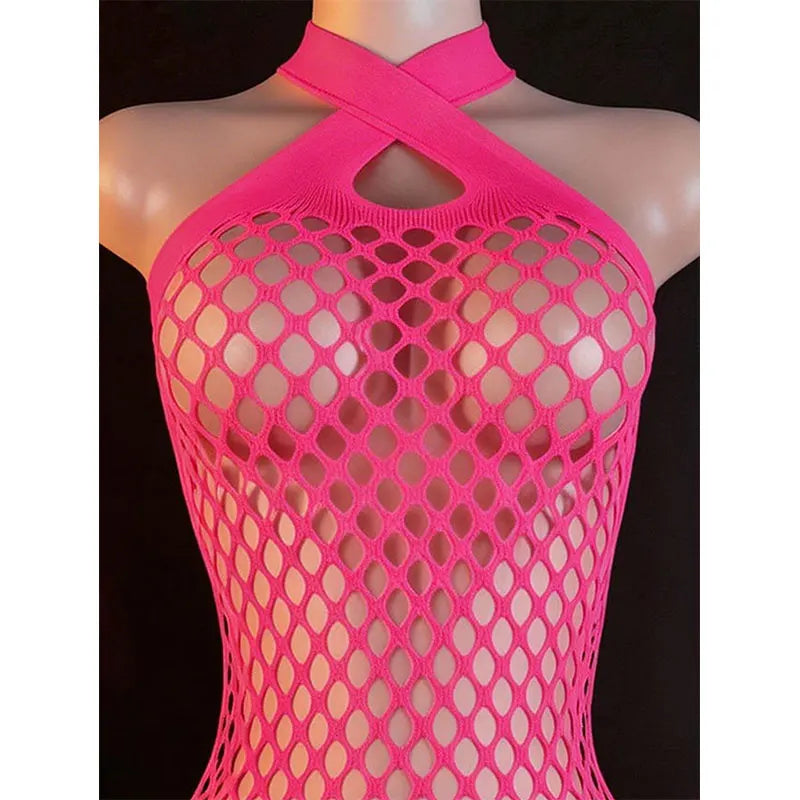 Imagem 3 de Bodystocking Sensual em Rede — Tolobasao