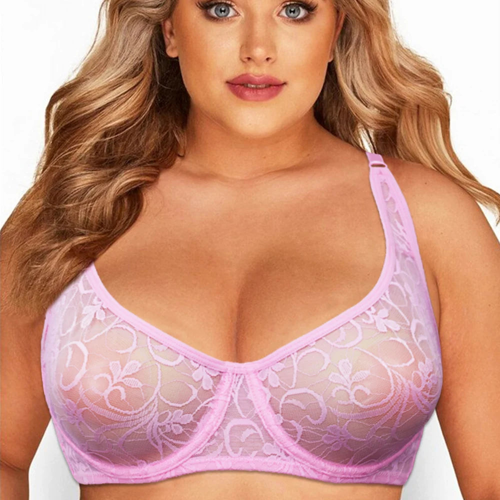 Bralette Renda Vazada Tamanhos Grandes