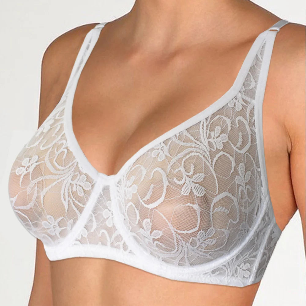 Bralette Renda Vazada Tamanhos Grandes