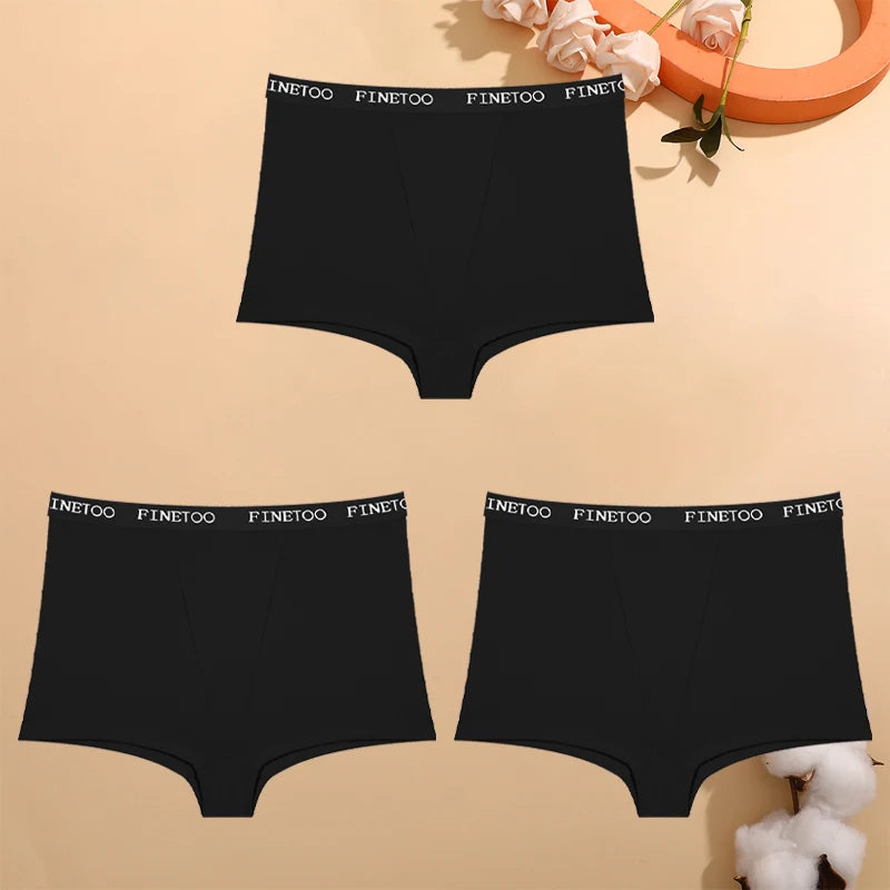 Kit 3 Cuecas Boxe Algodão com Cinto Desportivo