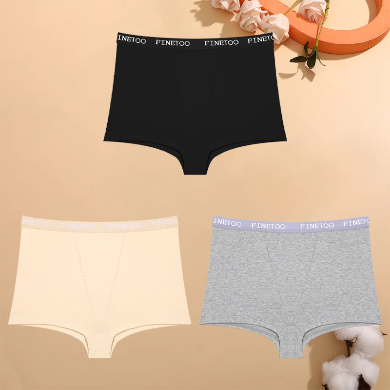 Kit 3 Cuecas Boxe Algodão com Cinto Desportivo