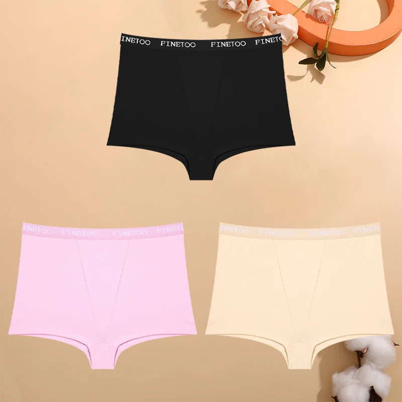 Kit 3 Cuecas Boxe Algodão com Cinto Desportivo