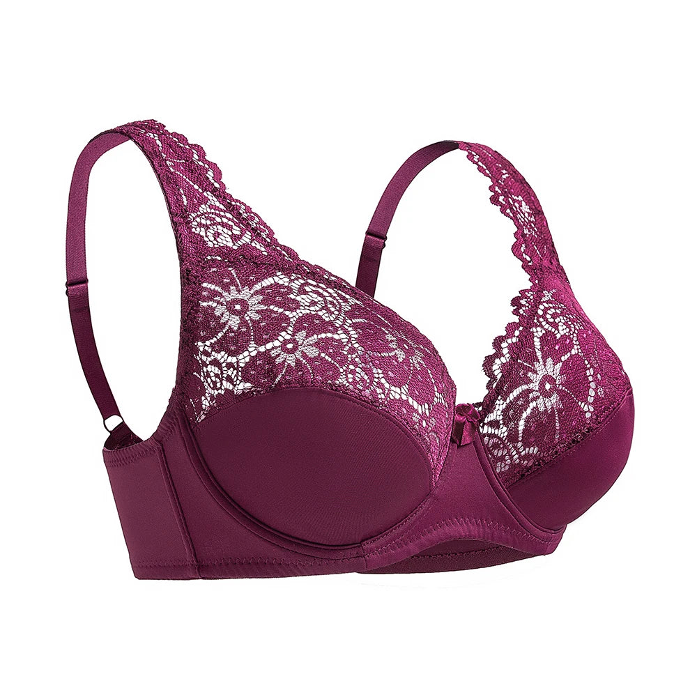 Soutien Floral Renda Transparente