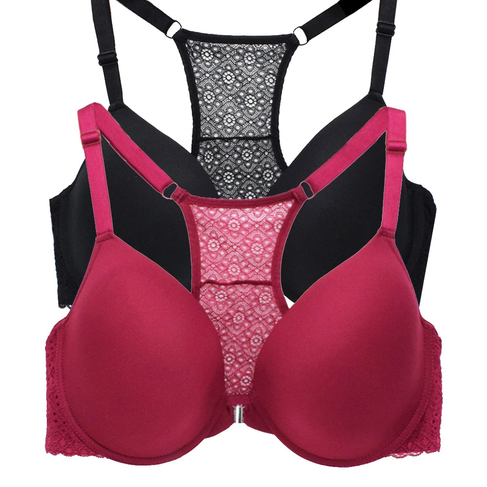 Soutien Renda Fecho Frontal Tamanhos Grandes