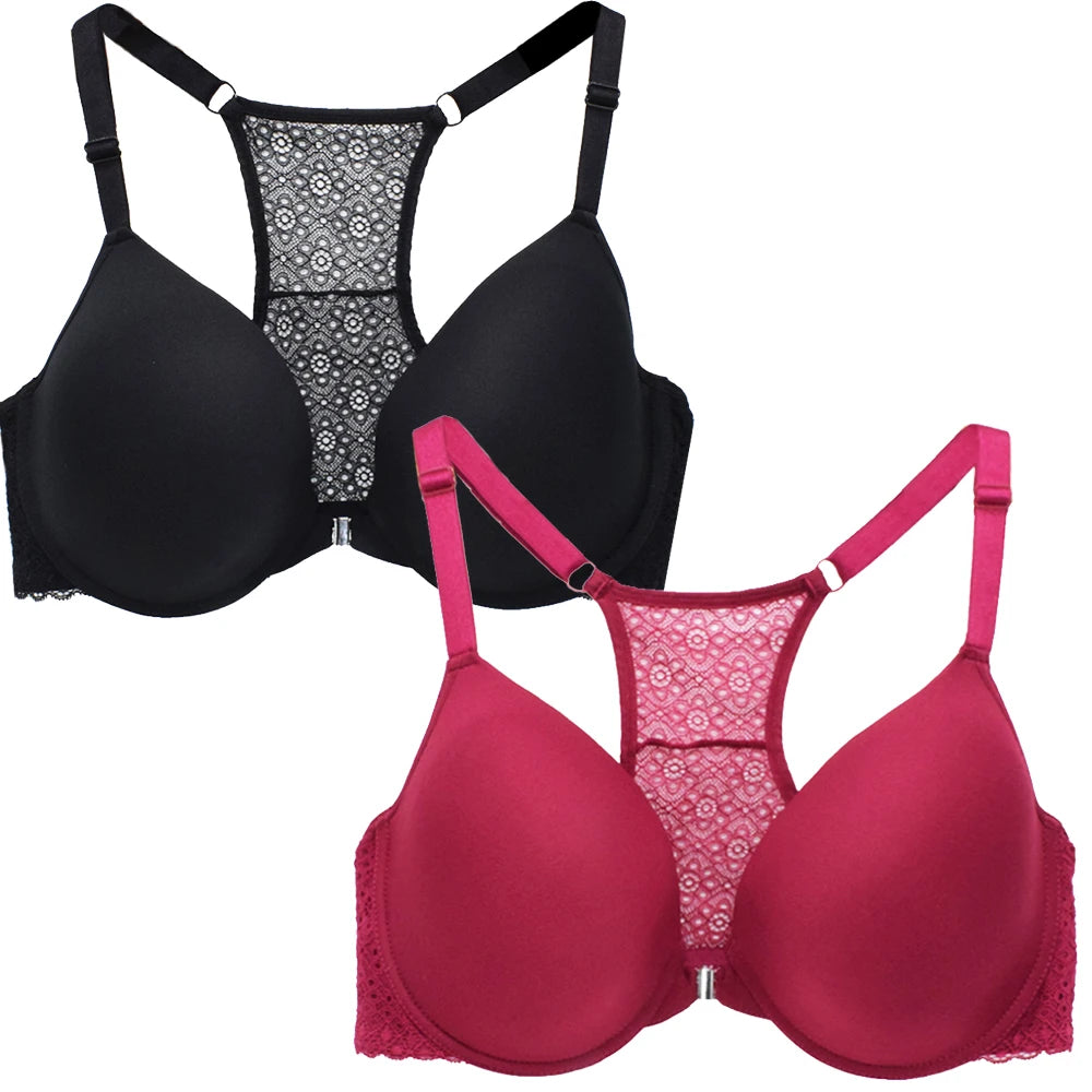 Soutien Renda Fecho Frontal Tamanhos Grandes